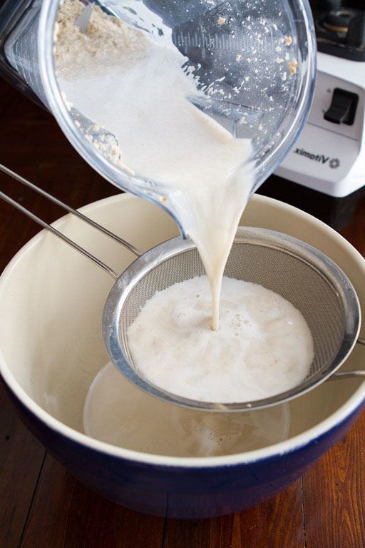 preparar leche de avena
