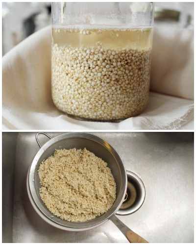 Como preparar leche de quinoa en casa
